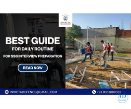 Best Guide For Daily Routine For SSB Interview Preparation