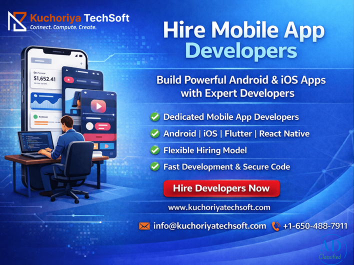 Hire Remote Mobile App Developers for Your Project