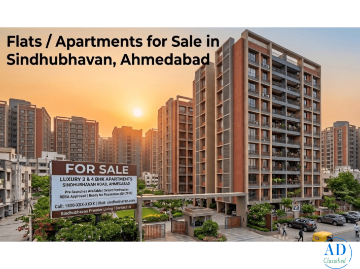 Flats / Apartments for Sale in Sindhubhavan, Ahmedabad | Addressbox