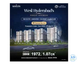 Flats for Sale in Patancheru – 2 & 3 BHK Apartments | Makuta Nirvana