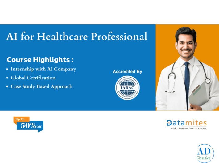 DataMites AI for Healthcare Professionals Courses in Bangalore