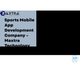 Top Sports App Developers in India | Maxtra Technology