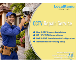 Professional CCTV Installation and Repair by LocalRamu with Skilled Technicians in Pune