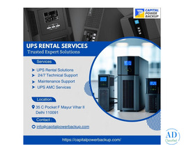 UPS on Rent for Event | Reliable Power Backup Services