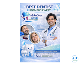 Best Dental Clinic in Dombivli West | MakeOver Smile Dental Care – Expert Dentists