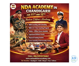 NDA Coaching with 11th in Chandigarh