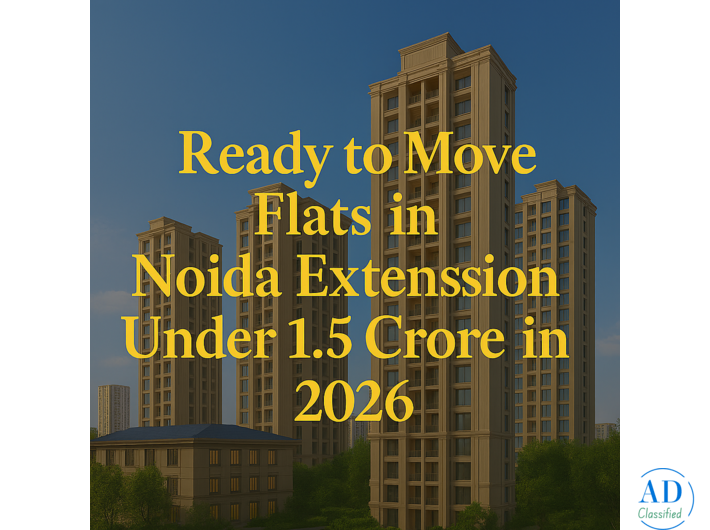 Explore Ready to Move Flats in Greater Noida West Under 1.5 Crore – RG Pleiaddes Living