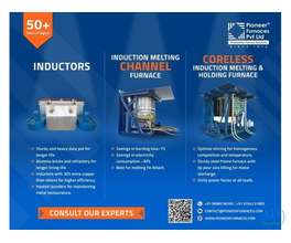 Industrial Induction Furnace Manufacturer | High Efficiency Metal Melting Furnaces