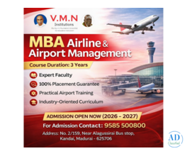 Premium Aviation MBA – Airline & Airport Management | V.M.N. Institute