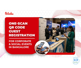 One-Scan QR Code Guest Registration for Corporate & Social Events in Bangalore