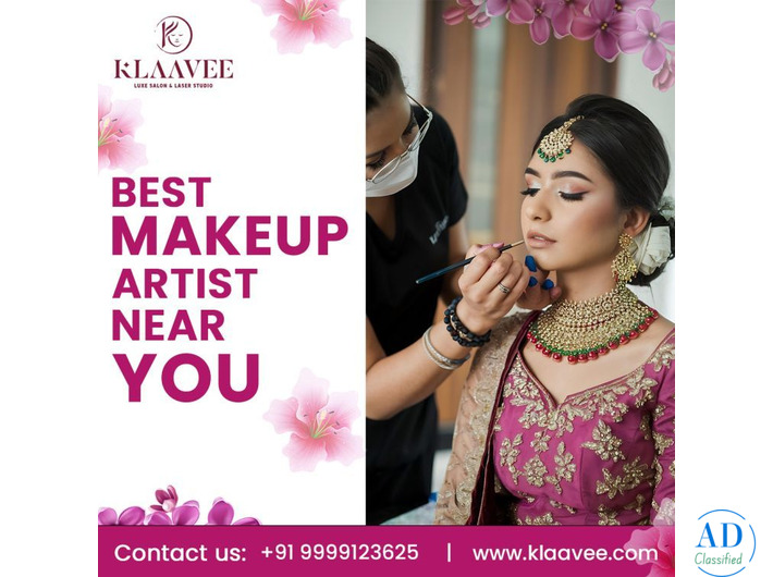 Best Makeup Artist Near You - Klaavee Luxe Salon & Laser Studio