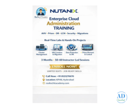 Nutanix Enterprise Cloud Administration Course in Hyderabad