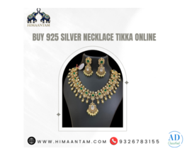 Empress Ruby Polki Maang Tikka – 925 Silver Bridal