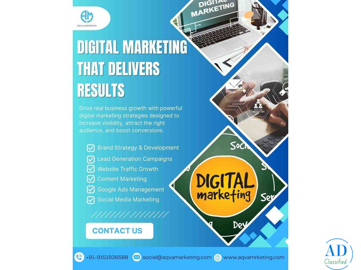 Digital Marketing That Delivers Results – Aqva Marketing