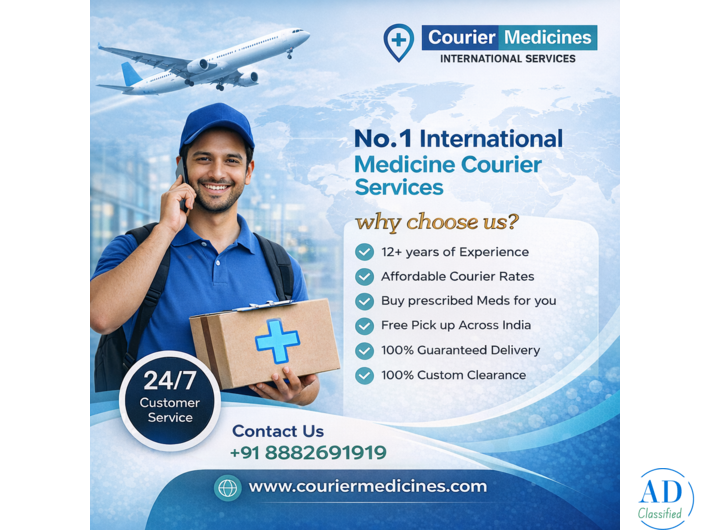 Send Medicine from India to Australia
