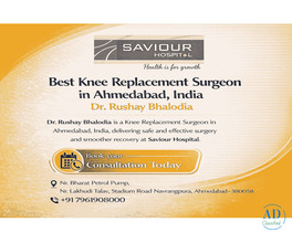 Reliable Knee Replacement Surgeon in Ahmedabad, India – Dr. Rushay Bhalodia