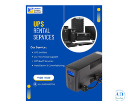Power Backup Rental Delhi | Trusted UPS Rental Services