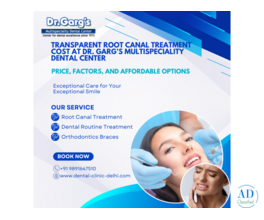 Transparent Root Canal Treatment Cost at Dr. Garg’s Multispeciality Dental Center