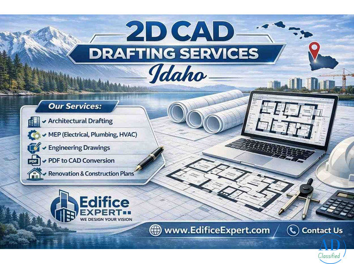 2D Drafting Services for Architecture & Engineering – Idaho