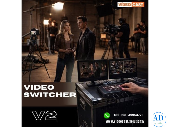 Switch the Live broadcasting and Events with new Videocast V2 Switcher and Mixing