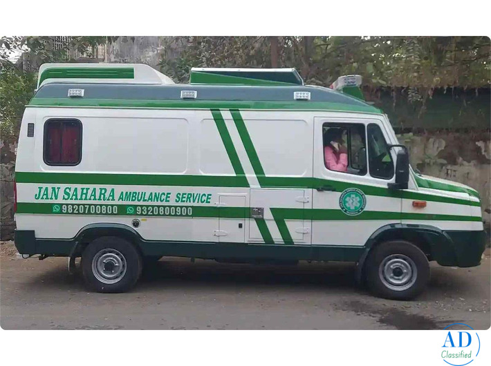 24/7 Cardiac Ambulance in Bandra | Ventilator Ambulance