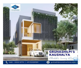 Get Best Family Community Villas Hyderabad - Gruhashilpiconstructions