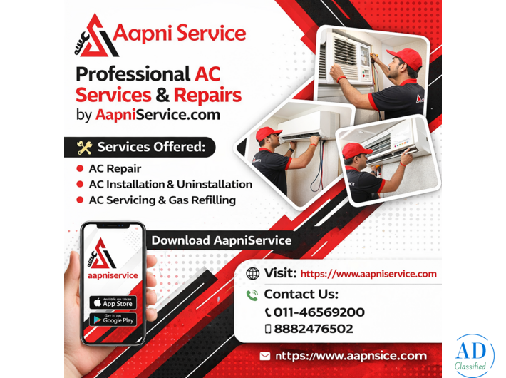 Split AC Installation & Service in Delhi NCR | Book Online