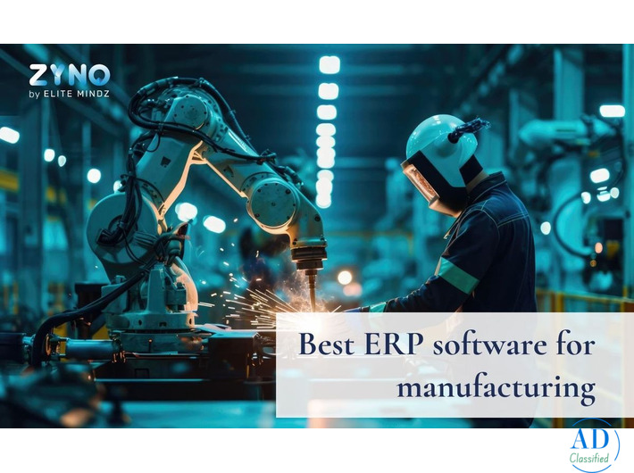 Best Manufacturing ERP Software in India – ZYNO by Elitemindz