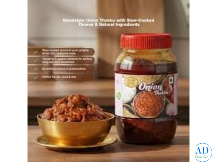 South Indian Style Onion Thokku Fresh, Spicy & Delicious