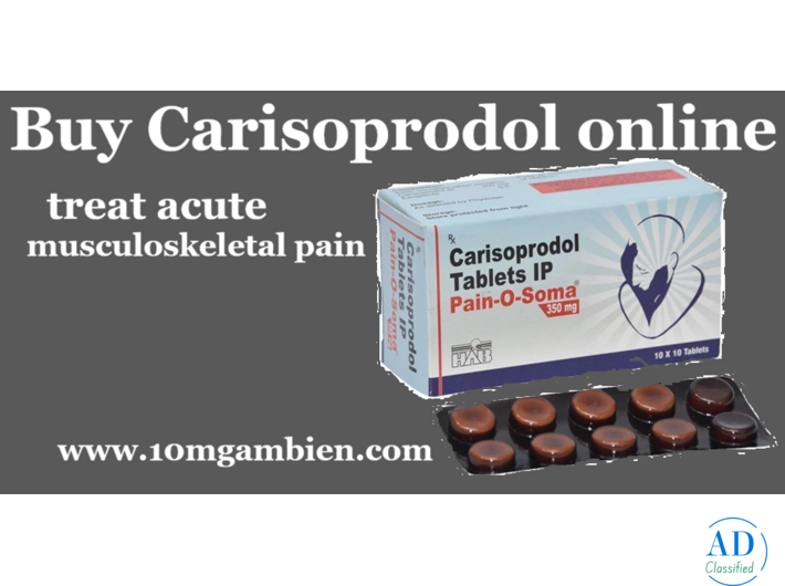 Buy Carisoprodol Online for Fast Muscle Pain Relief