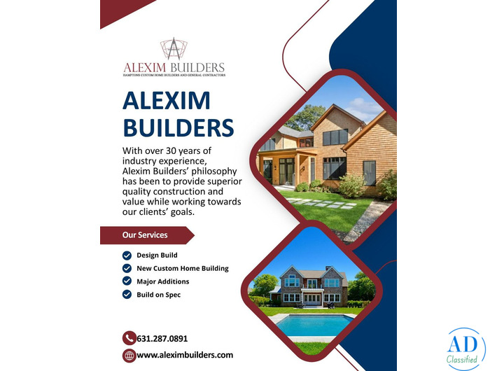 Hamptons builders - Alexim Builders