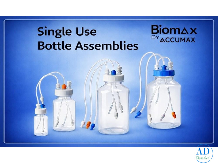 High-Quality Single Use Bottle Assemblies for Bioprocessing