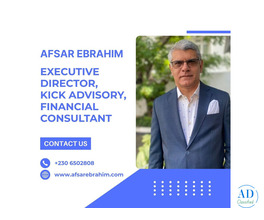 Afsar Ebrahim – Executive Director, Kick Advisory | Financial Consultant