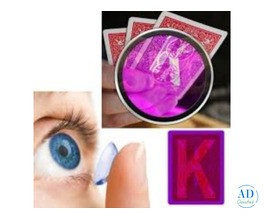 50% Discount Offer on Invisible Contact Lens for Playing Cards