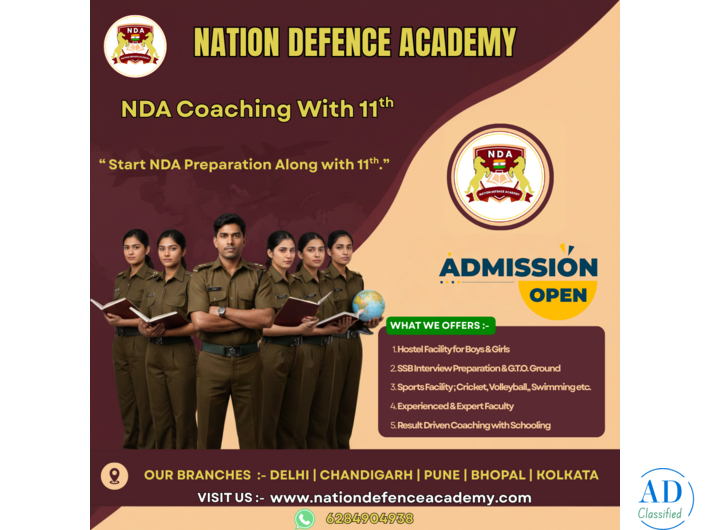 Nda Coaching With 11Th In Pune