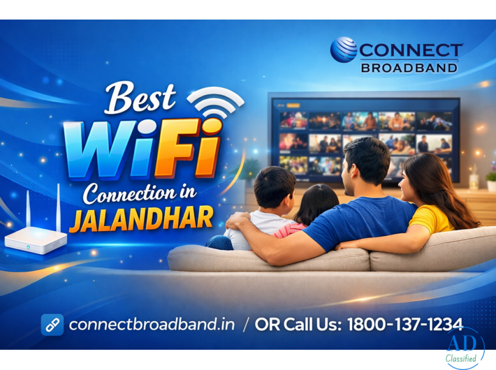 Best WiFi Connection in Jalandhar for Homes and Businesses