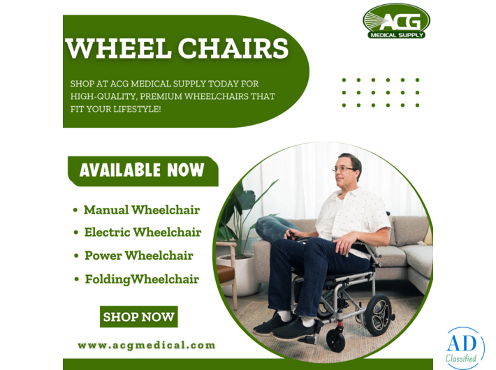 Premium Medical Wheelchairs for Comfort and Mobility