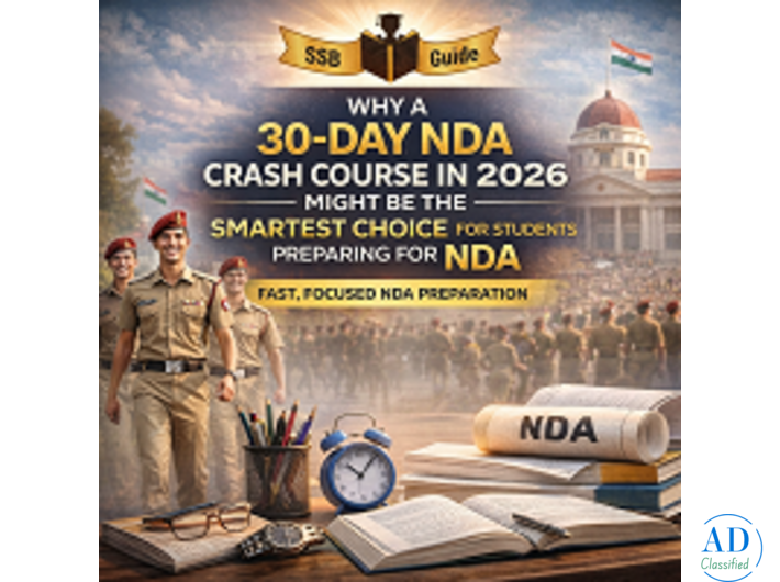 Join SSB Guide Academy for NDA Crash Course in 2026 and Smart NDA Preparation
