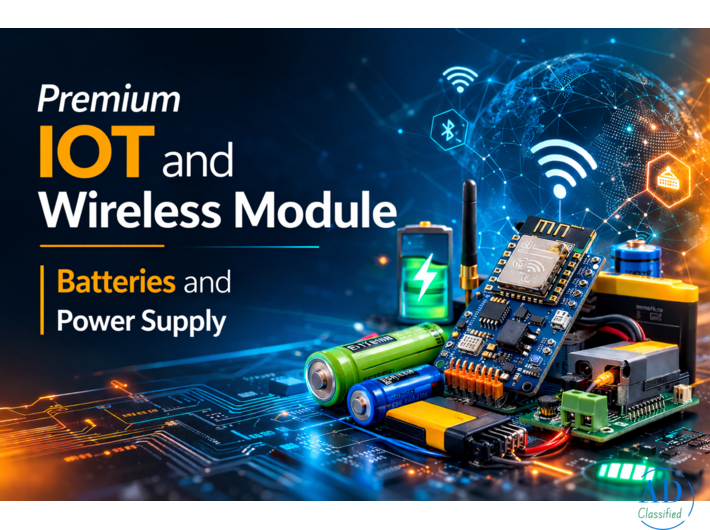 Premium IOT and Wireless Module | Batteries and Power Supply