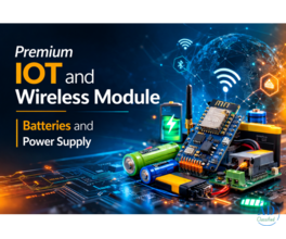 Premium IOT and Wireless Module | Batteries and Power Supply