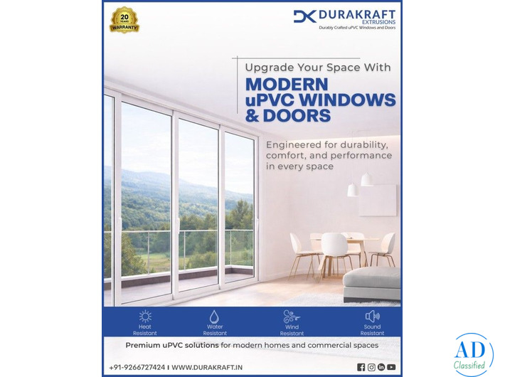 Best uPVC Windows and Doors by Leading uPVC Window & Door Profile Manufacturer