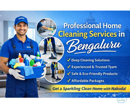 Make Your Home Shine with Nakoda Cleaning Services in Bangalore