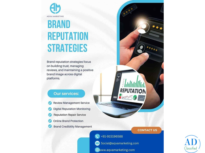 Brand Reputation Management by Aqva Marketing