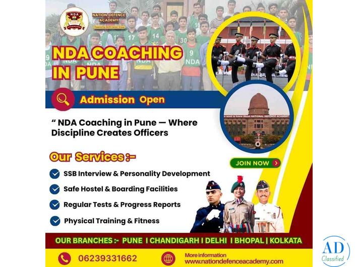 Crack NDA Exam with Expert Coaching in Pune