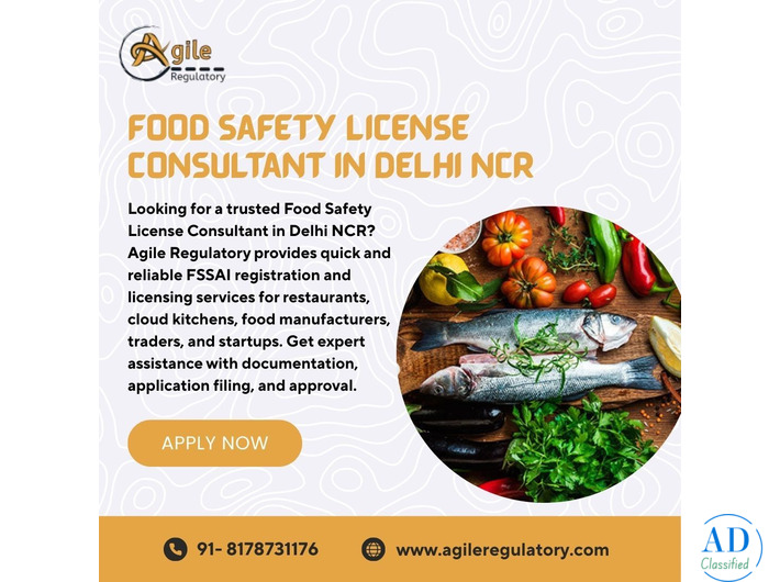 Quick FSSAI Registration – Food Safety License Consultant in Delhi NCR
