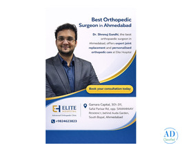 Trusted Specialist Dr. Shrenuj Gandhi - Top  Orthopedic Surgeon in Ahmedabad