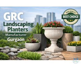 GRC landscaping planters manufacturer Gurgaon