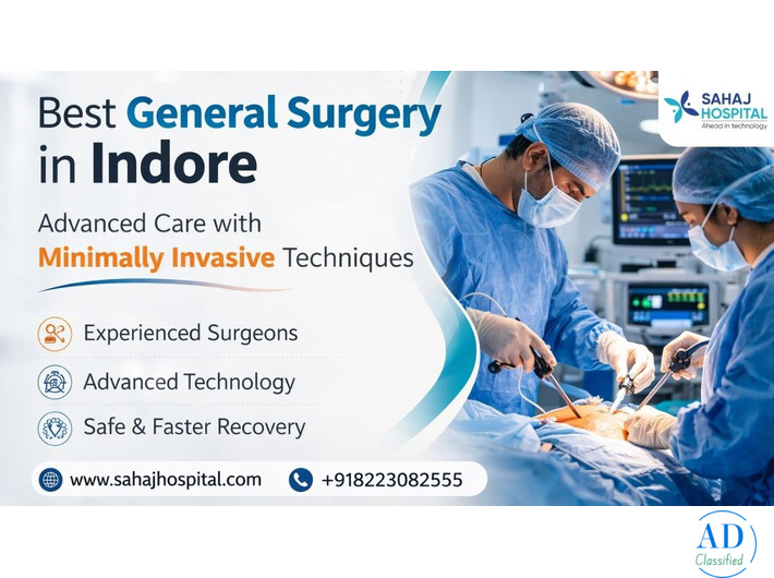 Best General Surgery in Indore - Sahaj Hospital