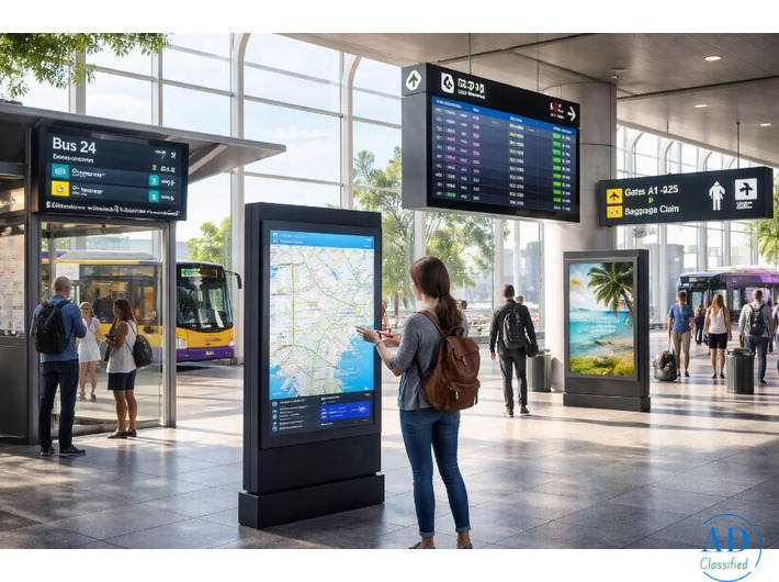Digital Signage for Transportation | Smart Transit Display Solutions