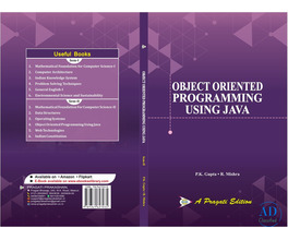 Object Oriented Programming Using Java Book for BCA Students
